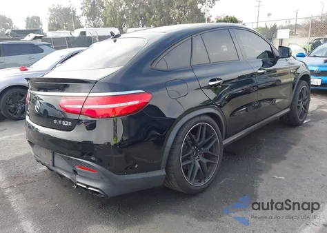 2019 Mercedes-Benz Amg Gle 63 Coupe S 4Matic from USA, damaged, VIN 4JGED7FB5KA126780